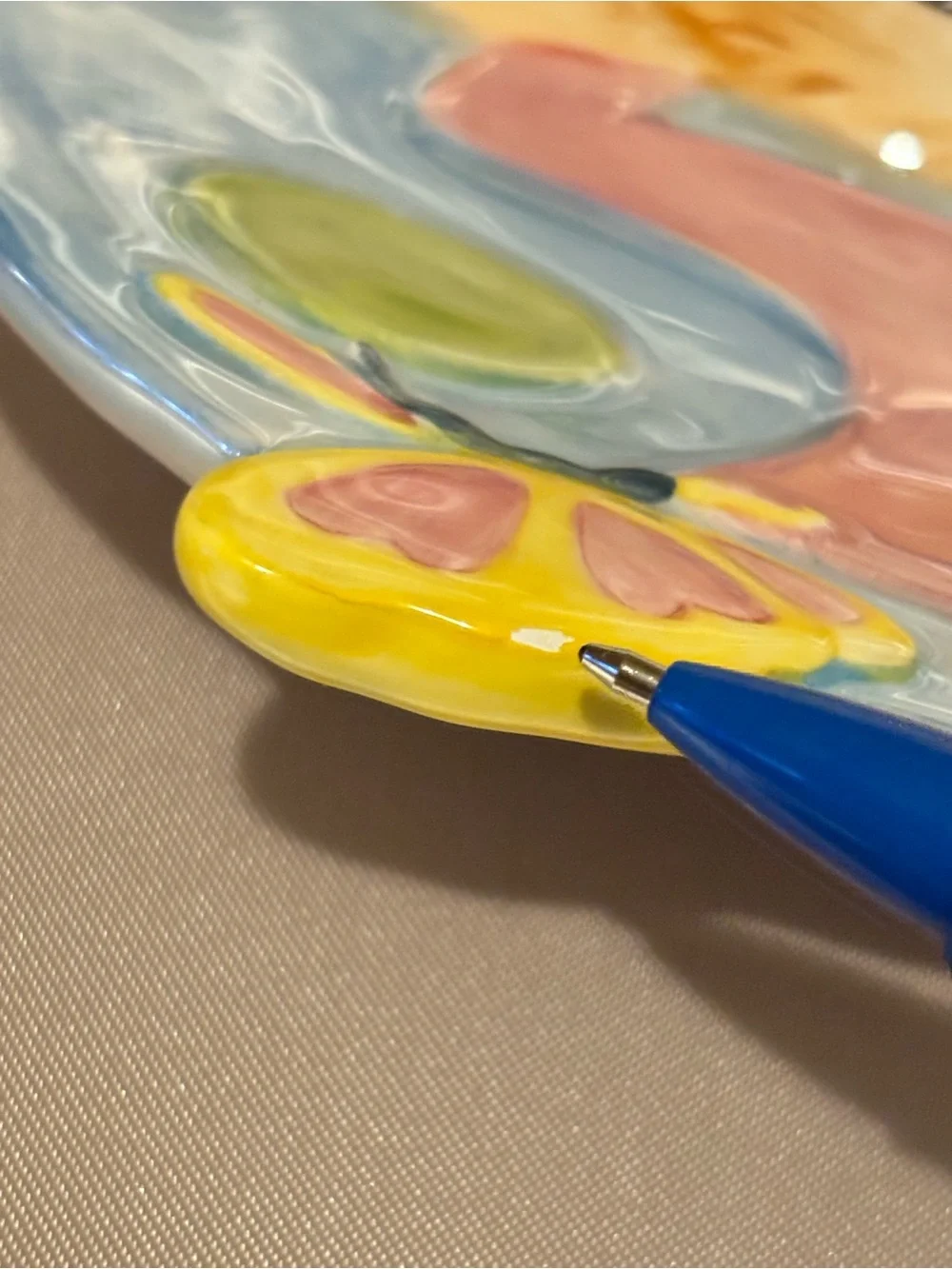 Fitz & Floyd “Painting Easter Eggs” Decorative Plate